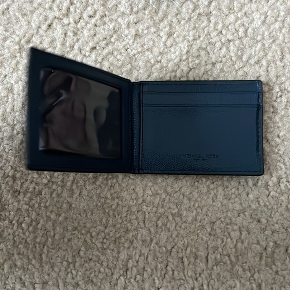 Michael Kors mens wallet Navy Blue - Picture 5 of 6